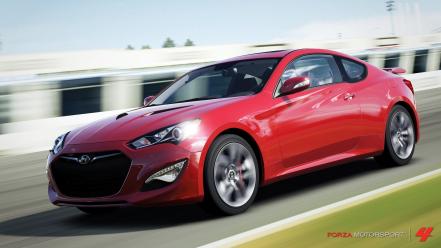 Xbox 360 hyundai genesis forza motorsport 4 wallpaper