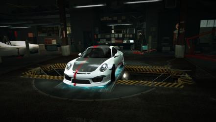 911 world carrera snowflake s garage nfs wallpaper