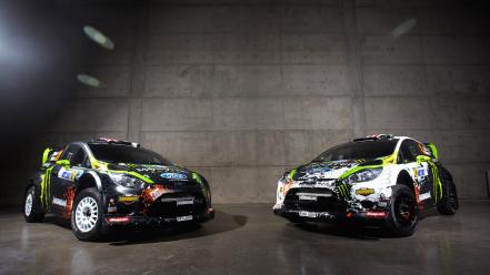 Block monster energy ford fiesta wrc hoonigan wallpaper