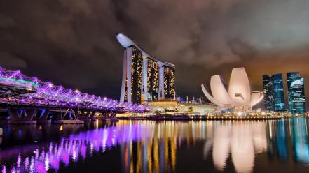 Cityscapes architecture singapore town skyscrapers cities wallpaper