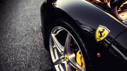 Close-up cars ferrari vehicles emblem wallpaper