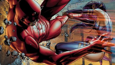 Comics daredevil psylocke marvel girls avengers vs x-men wallpaper