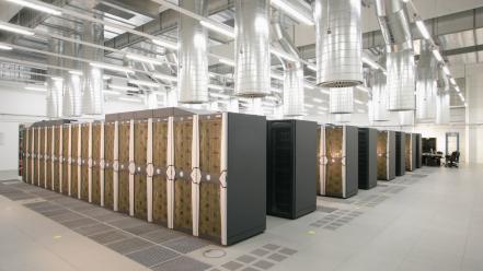 Computers server data center wallpaper