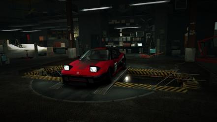 Speed toyota mr2 world gymkhana garage nfs wallpaper