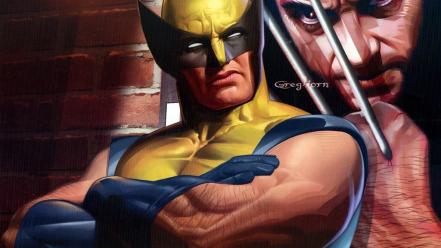 Wolverine men marvel comics wallpaper