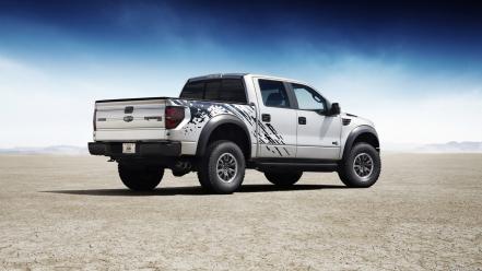 Desert pick-up trucks ford f-150 svt raptor pickup wallpaper