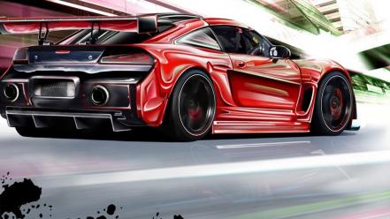 Cars tuning 3d virtual dodge ev wallpaper