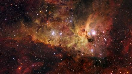 Clouds outer space stars nebulae carina nebula wallpaper