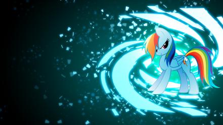 My little pony ponies rainbow dash wallpaper