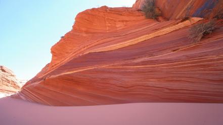 Nature desert rock formations wallpaper