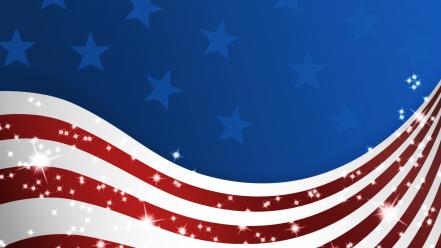 Patriotic flag of america stars and stripes wallpaper
