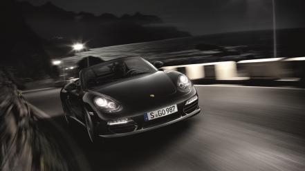 Porsche front black edition boxster s wallpaper