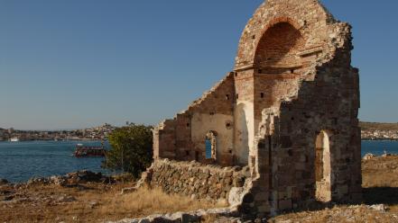 Turkey holidays ayvalık sarimsakli sea wallpaper