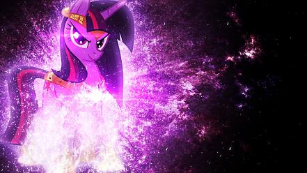 Twilight magic my little pony: friendship is wallpaper