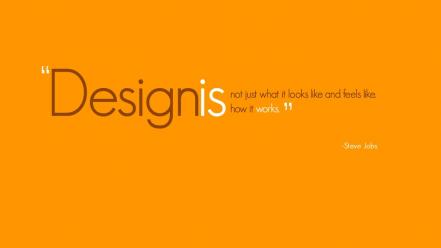 Design quotes steve jobs wallpaper