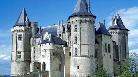 Nature france europe saumur chateau wallpaper