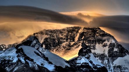 Nature snow national geographic sunlight mount everest wallpaper