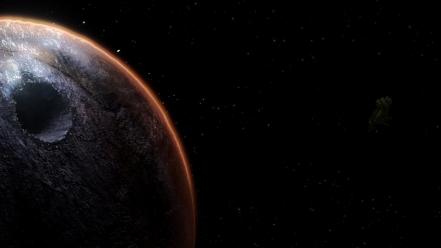 Outer space dark wallpaper