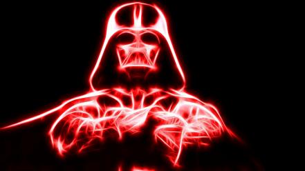 Star wars red darth vader flare wallpaper