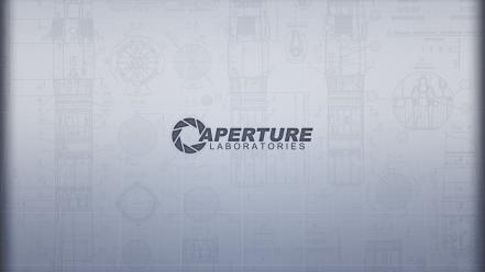 Video games pc aperture laboratories wallpaper