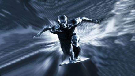 Abstract video games silver surfer wallpaper