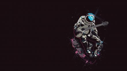 Astronauts playing wallpaper