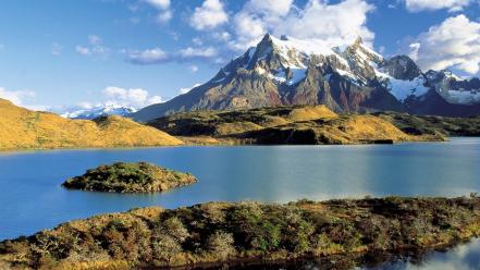 Chile nature paine torres wallpaper