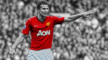 Fc robin van persie premier league cutout wallpaper