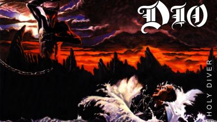 Heavy metal dio holy diver wallpaper