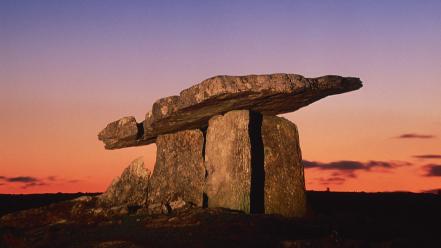 Portal nature ireland clare dolmen wallpaper