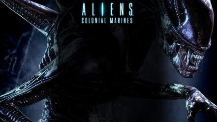 Video games aliens colonial marines wallpaper