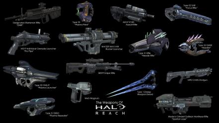 Video games halo weapons reach wallpaper