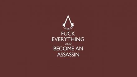 Assassin assassins creed keep calm and wallpaper