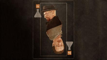 Bryan cranston walter white fan art show wallpaper