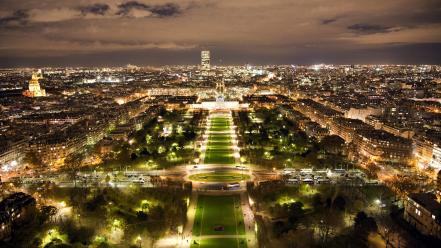 Eiffel tower paris city lights cities wallpaper