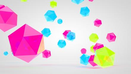 Geometry gems mangotangofox 3d wallpaper