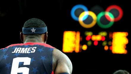 Lebron james baskets olympics 2012 wallpaper