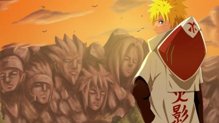Naruto: shippuden konoha uzumaki naruto hokage wallpaper