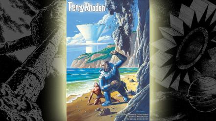 Perry rhodan science fiction magazine covers widescreen wallpaper