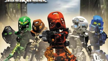 Team bionicle legos mata toys wallpaper
