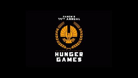 The hunger games black background wallpaper