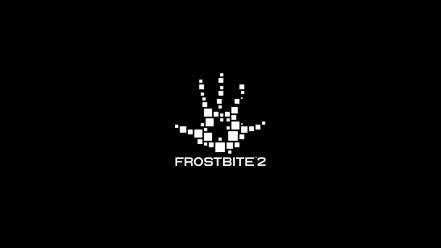 Video games black background frostbite wallpaper