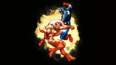 America heroes marvel comics characters michael turner wallpaper