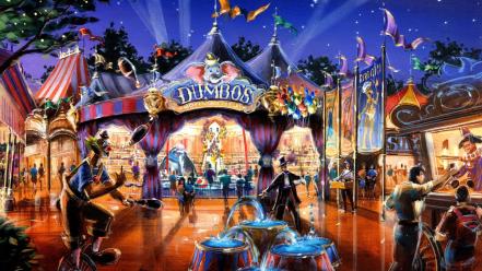 Circus dumbo wallpaper