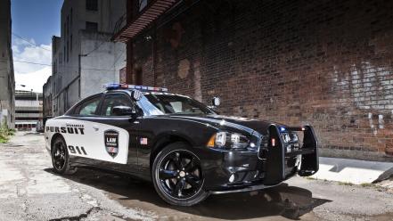 Police cars dodge charger 2014 cruiser wallpaper
