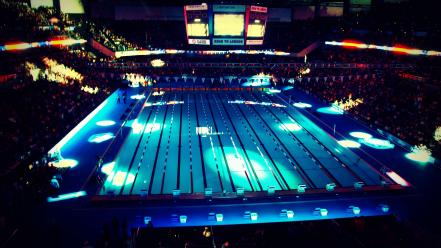 Swimming pools olympics 2012 wallpaper