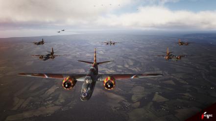 Aircraft world war ii thunder wallpaper