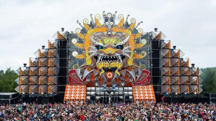 Festival hardstyle q-dance mystery land 2012 wallpaper