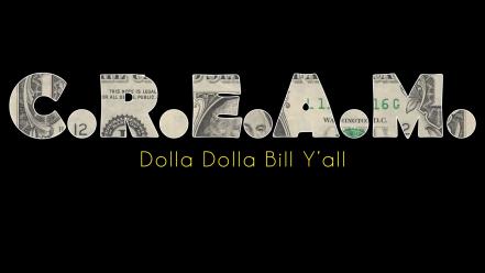 Hop dollar bills cream wu-tang clan sign wallpaper