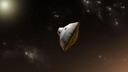 Planets mars nasa spaceships rover curiosity deorbit wallpaper